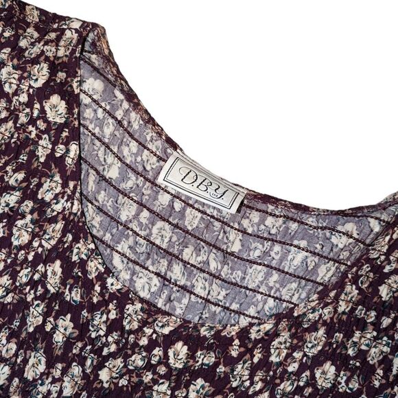 🛍️ FLORAL LONG SLEEVE DRESS PRARIE SUMMER DRESS - Picture 2 of 2